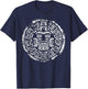 Aztec God Aztec Culture Mayan Indigenous Tlaloc Statue T-Shirt - T-Shirt | Navy