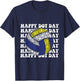 Colorful Happy International Dot Day Volleyball Player Lover T-Shirt - T-Shirt | Navy