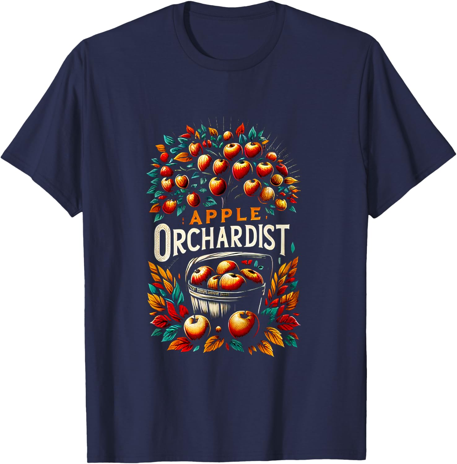 Apple Orchardist T-Shirt - T-Shirt | Navy