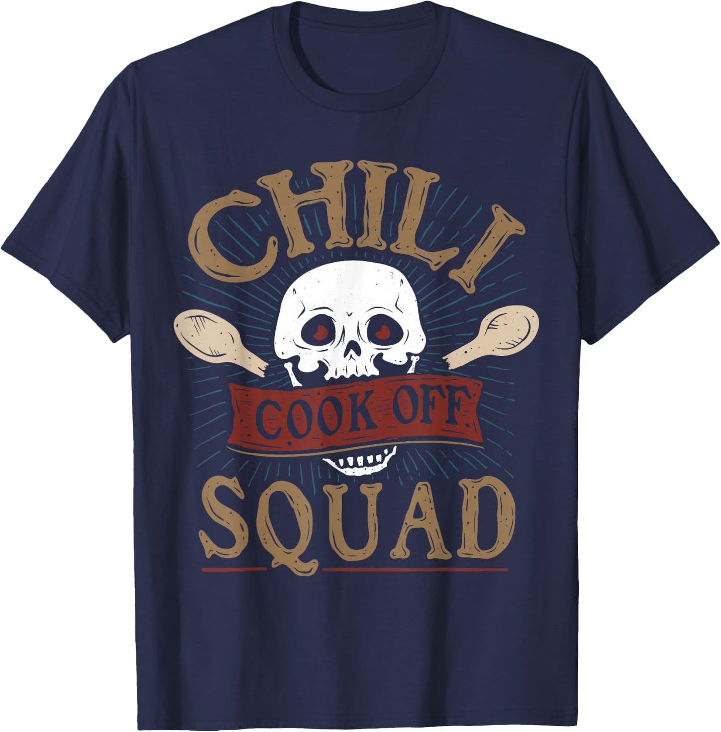 Chili Cook Off Squad Cooking Competition Team Award T-Shirt - T-Shirt | Navy