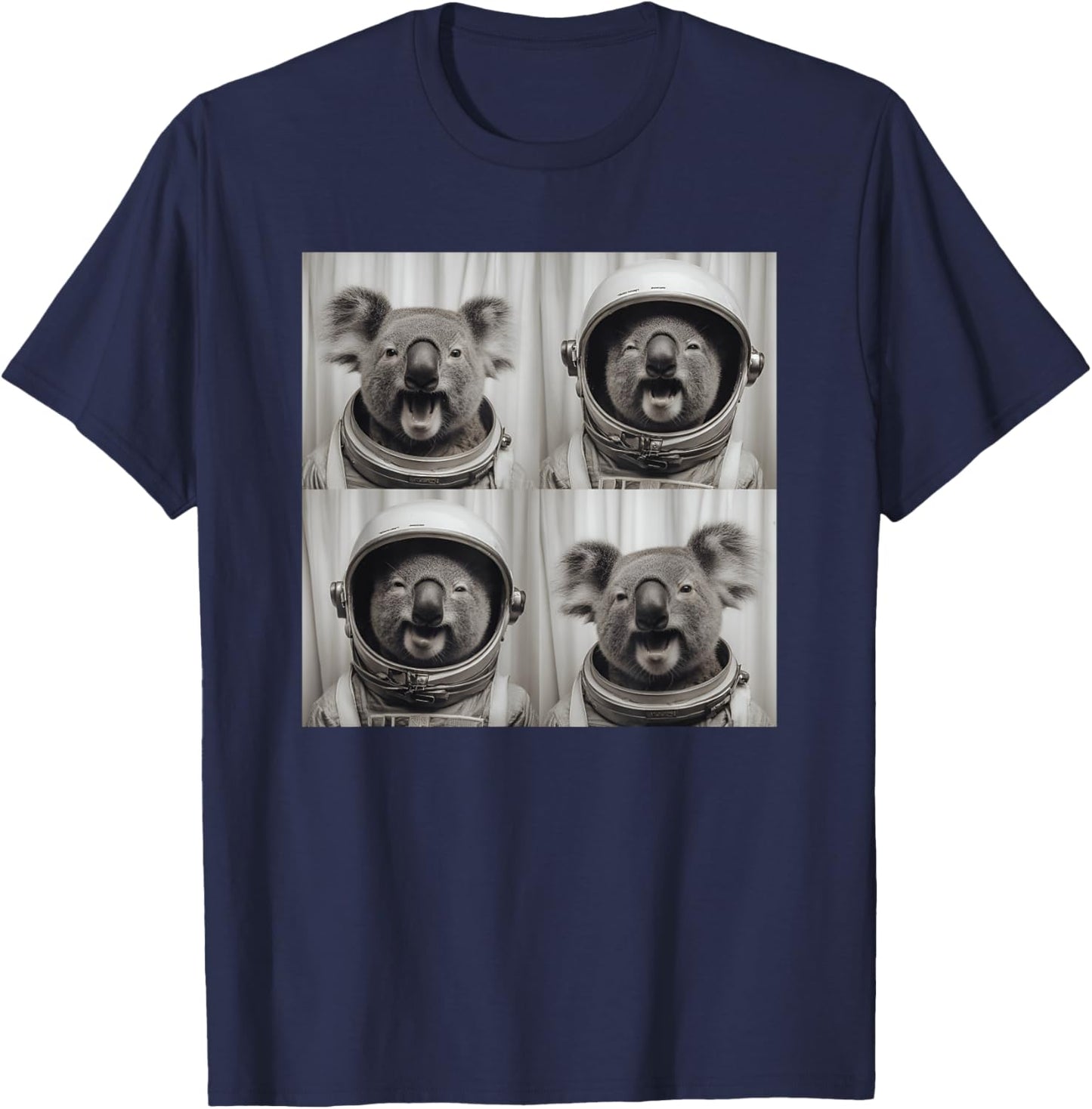 Koala Astronaut Space Animal Kids T-Shirt - T-Shirt | Navy