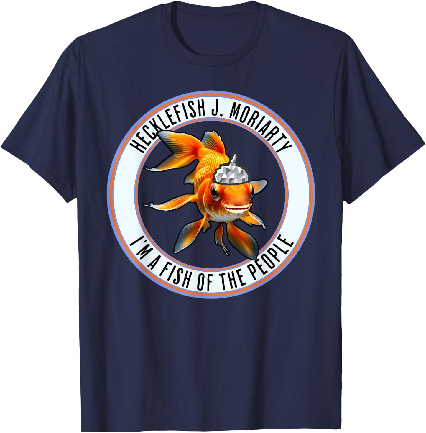 I'm A Fish Of The People T-Shirt - T-Shirt | Navy