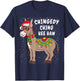 Christmas Donkey Funny American Italian Xmas Gift T-Shirt - T-Shirt | Navy