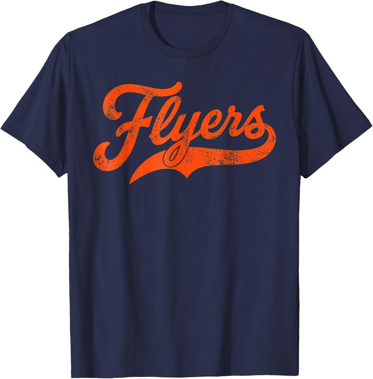 Flyers Vintage Women Boys Girls Kids Youth T-Shirt - T-Shirt | Navy