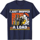 Forklift Operator Jobs & Certified Forklift Driver , Small, Black T-Shirt - T-Shirt | Navy