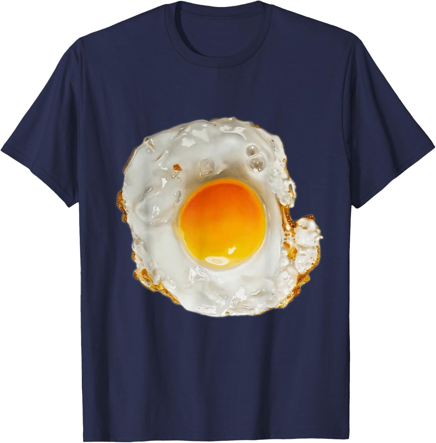 Egg Costume for Halloween Deviled Egg Omelet Poached Boiled T-Shirt - T-Shirt | Navy