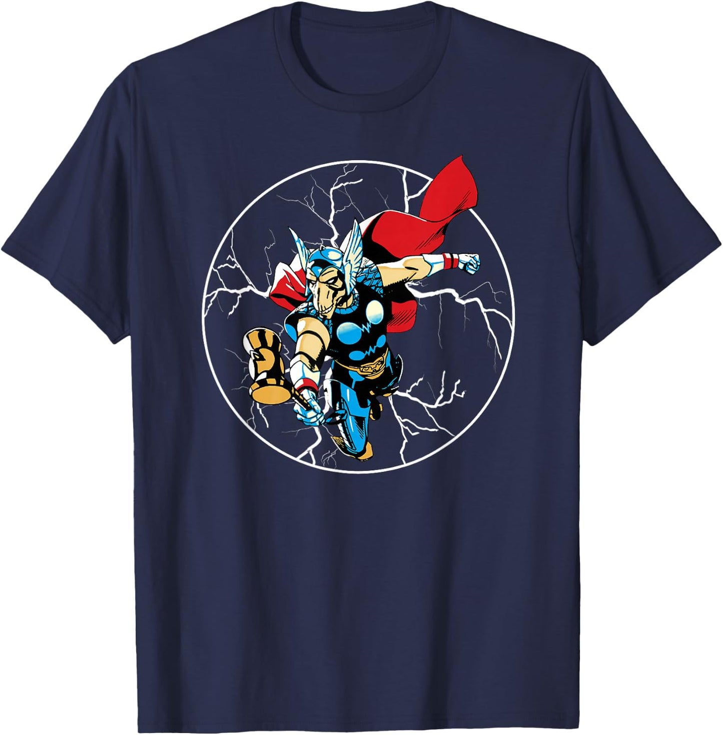 Marvel Beta Ray Bill Lightning Mighty Thor Comic Icon T-Shirt - T-Shirt | Navy