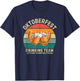 Schnitzel faced Beers Drinking Team Funny Oktoberfest T-Shirt - T-Shirt | Navy