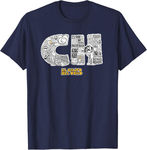 El Chavo - Colorful Desings for Kids, Teen, Women & Men T-Shirt - T-Shirt | Navy