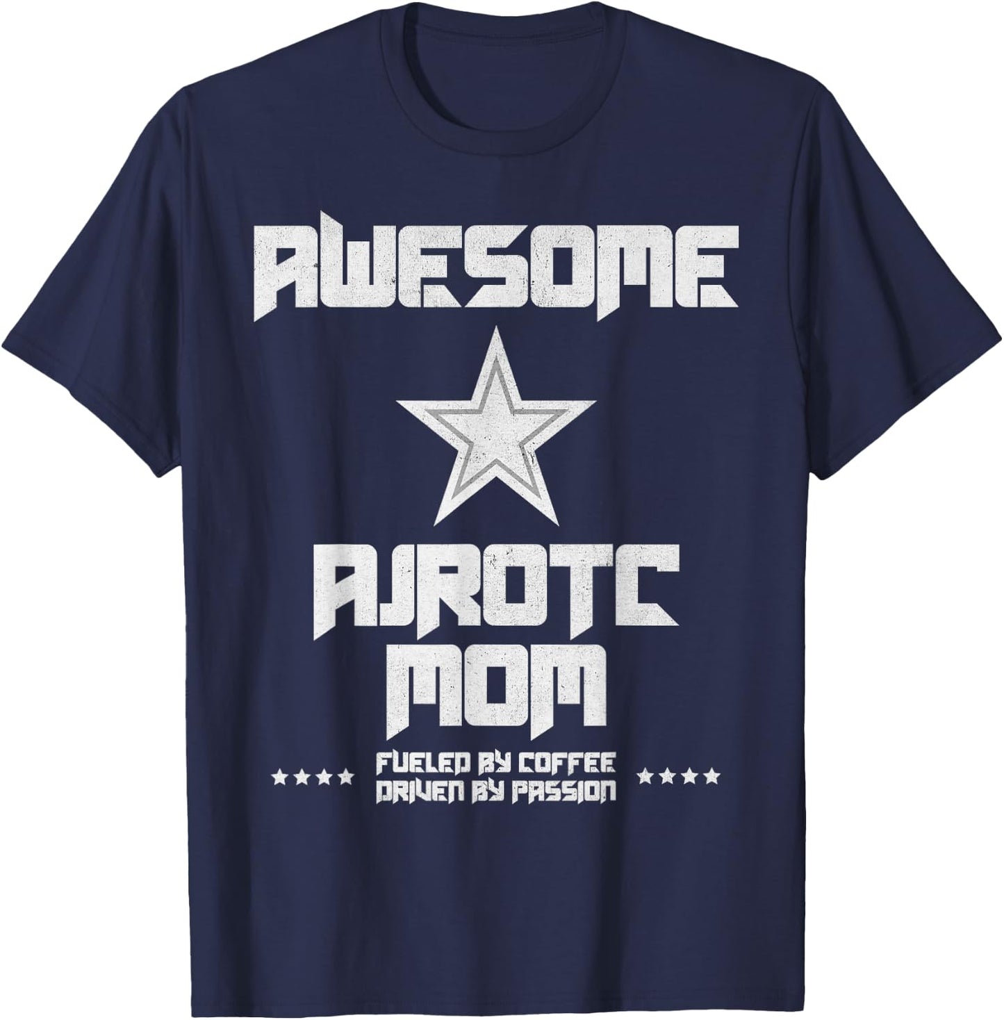 Awesome AJROTC Mom Military JROTC Cadet Proud AJROTC Mom T-Shirt - T-Shirt | Navy