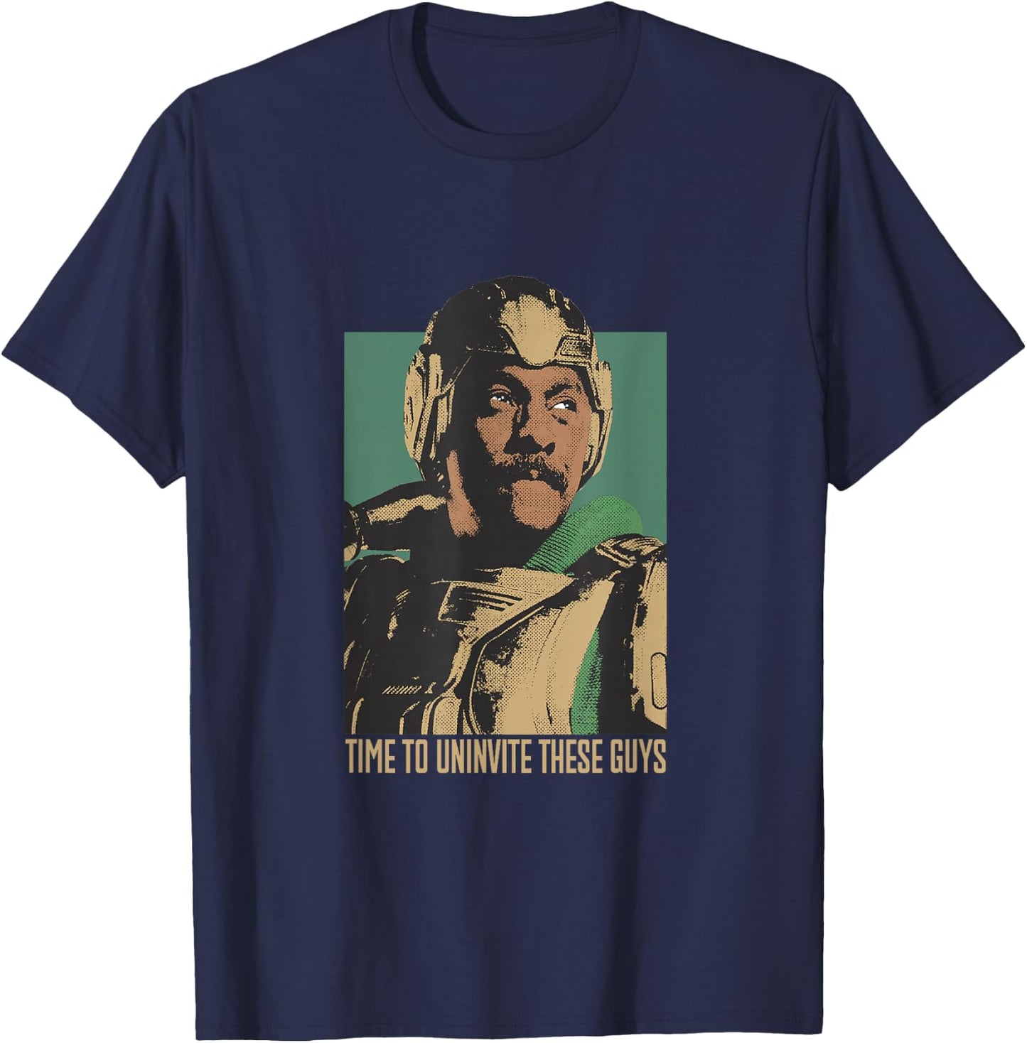 Masters of the Universe Retro Man-At-Arms T-Shirt - T-Shirt | Navy