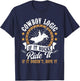 Howdy Equestrian Wild West Country Music Rider Rodeo Cowboy T-Shirt - T-Shirt | Navy