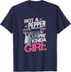 Not A Pepper Spray Kinda Girl Gun Rights Owner Patriotic T-Shirt - T-Shirt | Navy