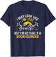 I'm Actually A Rockhounder - Rock Collector Geode Hunter T-Shirt - T-Shirt | Navy