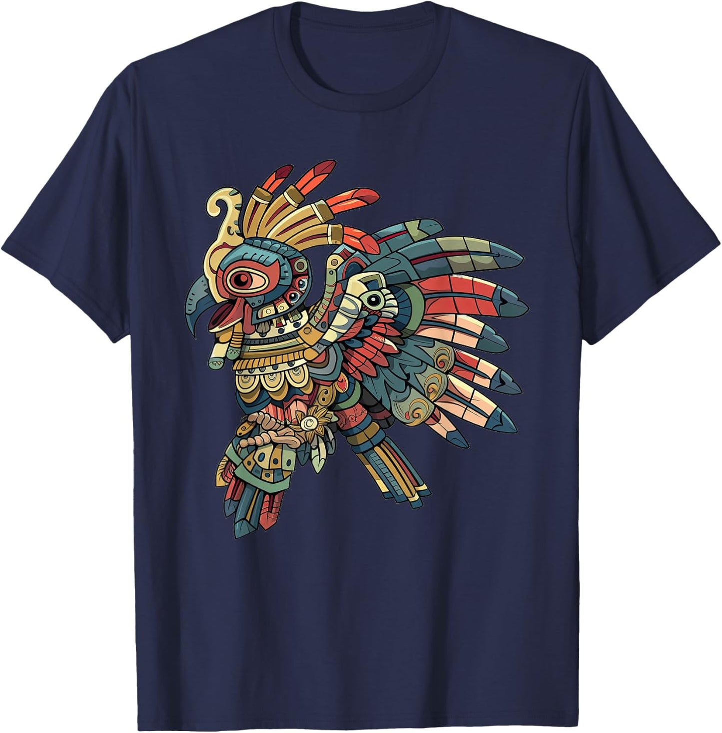 Huitzilopochtli Vintage T-Shirt - T-Shirt | Navy