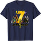 Star Wars Classic Characters Seventh Birthday 7 Years Old T-Shirt - T-Shirt | Navy