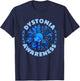 Dystonia Movement Disorder T-Shirt - T-Shirt | Navy