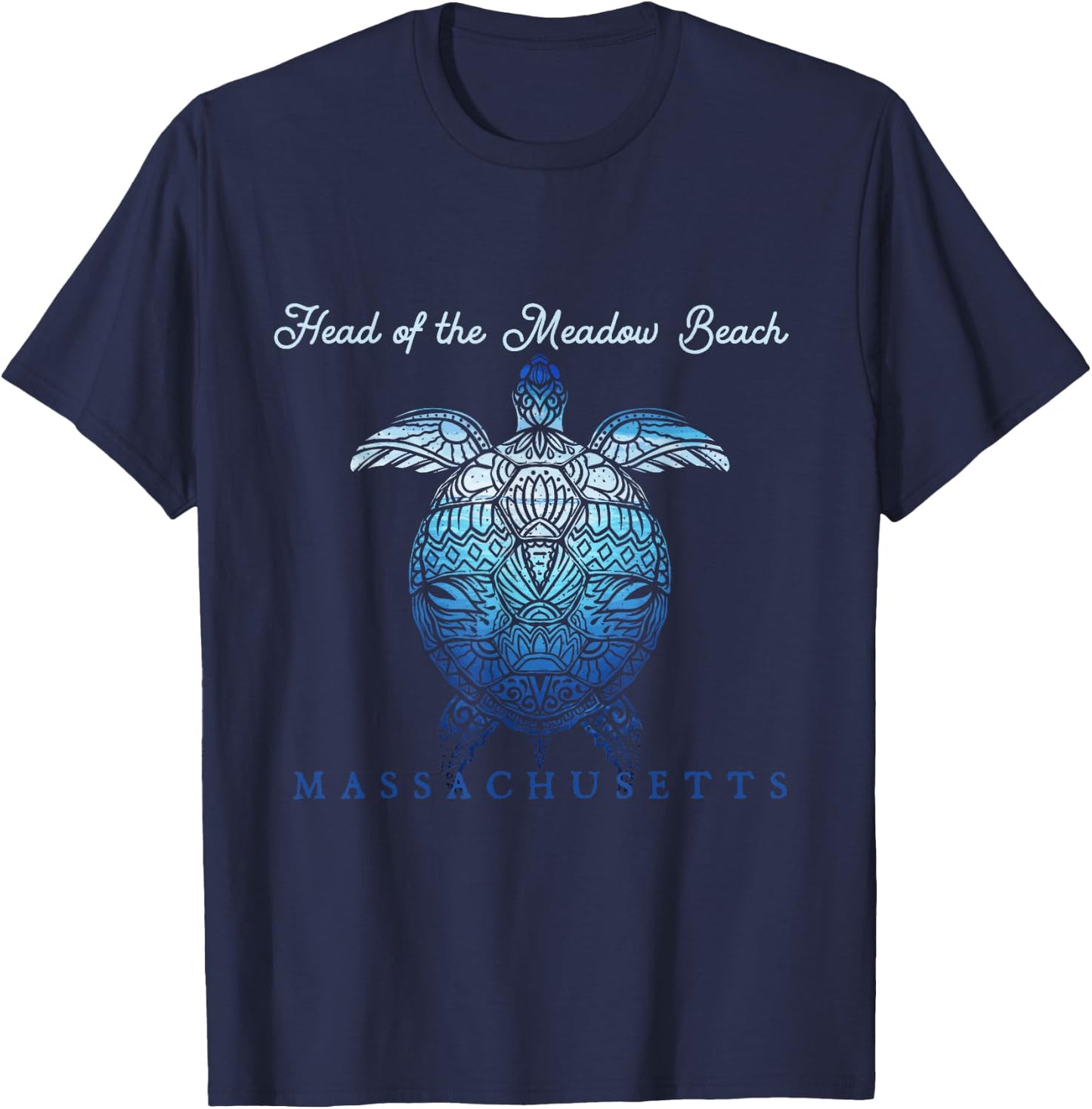Head of the Meadow Beach Summer Tropical Vacation T-Shirt - T-Shirt | Navy