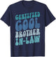 Certified cool Brother in Law T-Shirt - T-Shirt | Navy