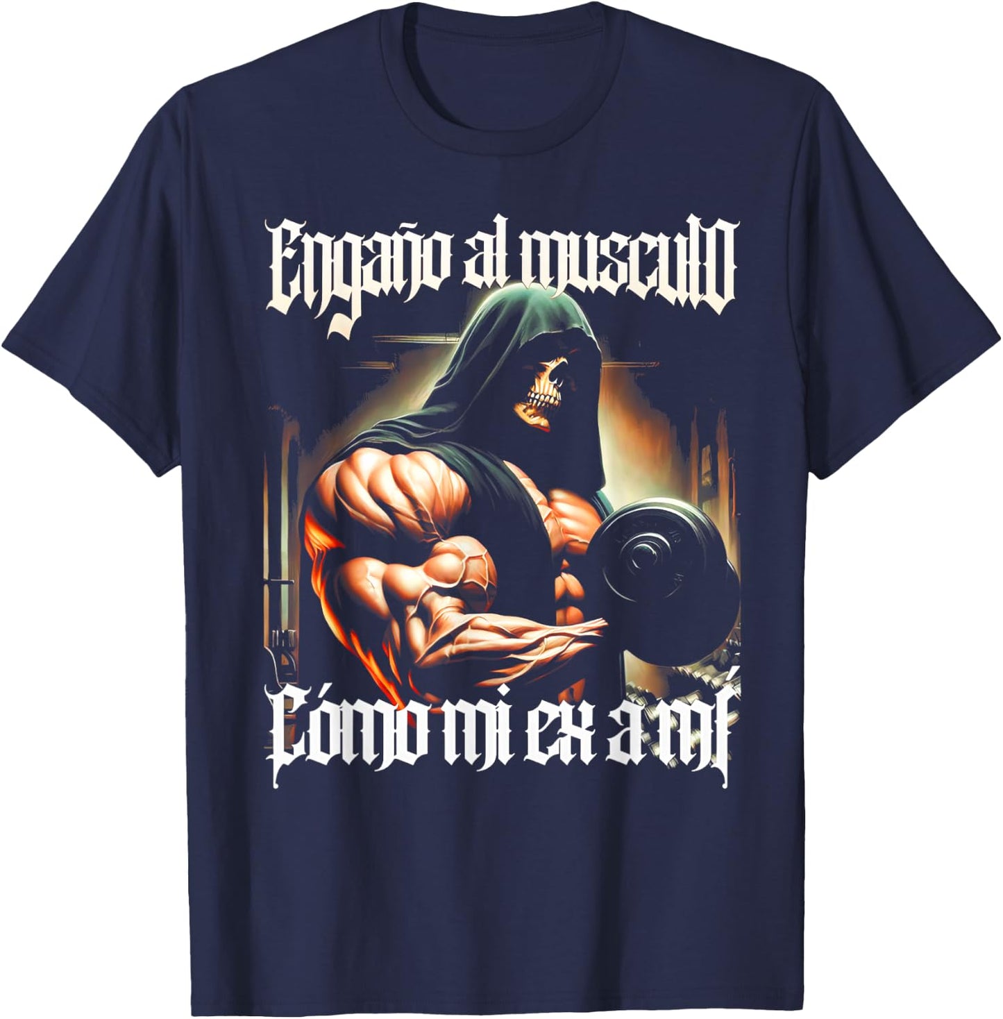 Frases Chidas Funny Mexicans Sarcasm Skull Sayings Hispanic T-Shirt - T-Shirt | Navy