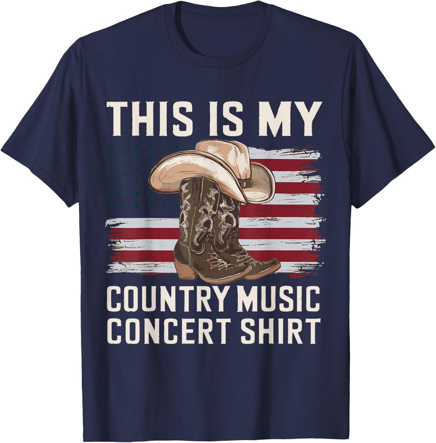 This Is My Country Concert T-Shirt - T-Shirt | Navy