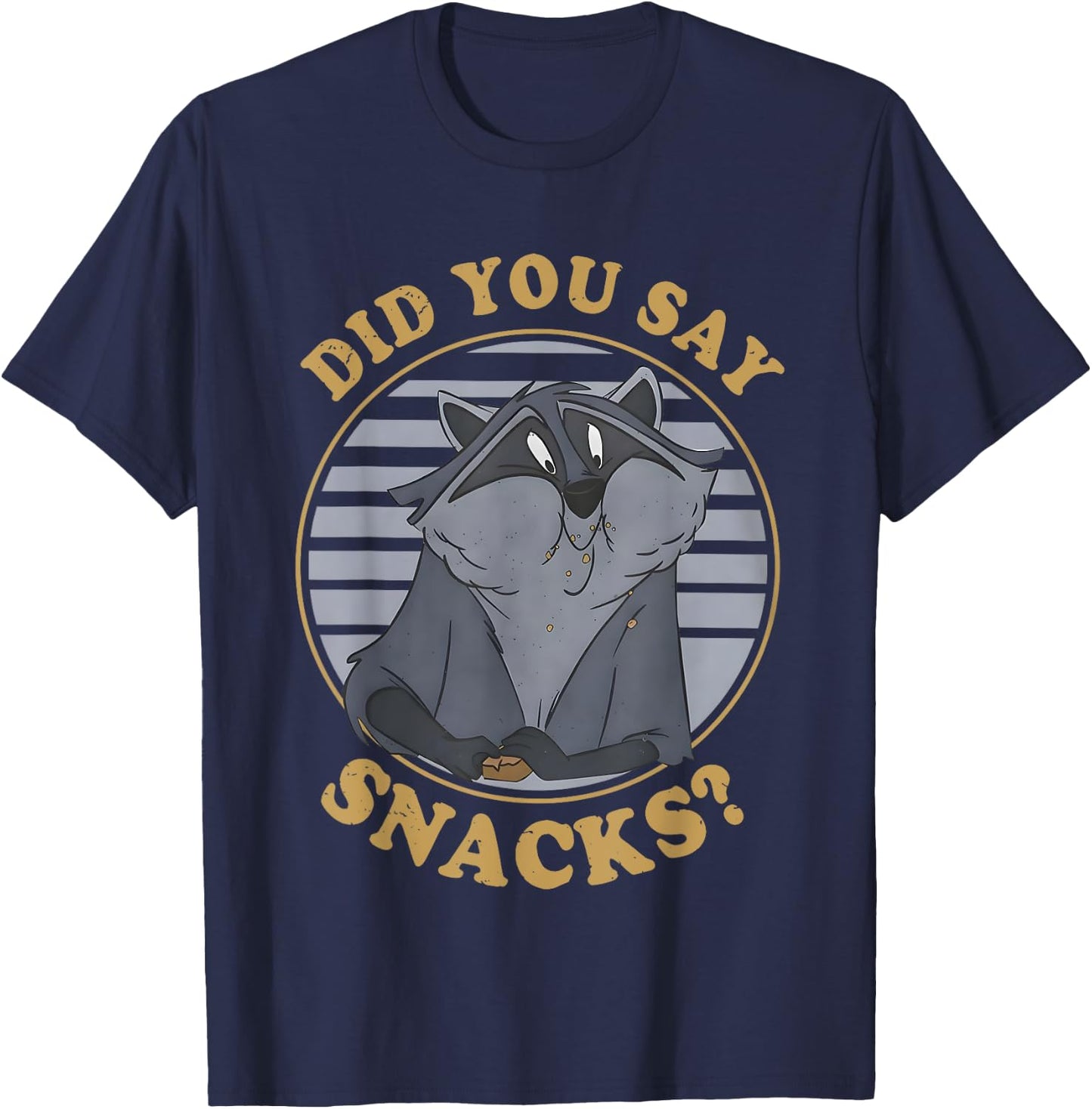 Did You Say Snacks Funny T-Shirt - T-Shirt | Navy