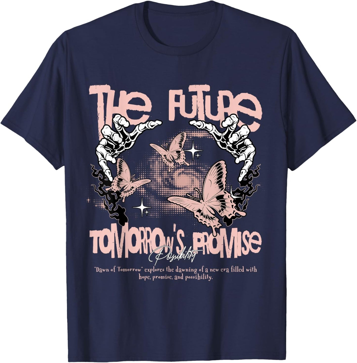 Tomorrow Promise Legend Pink 11s Matching Women T-Shirt - T-Shirt | Navy