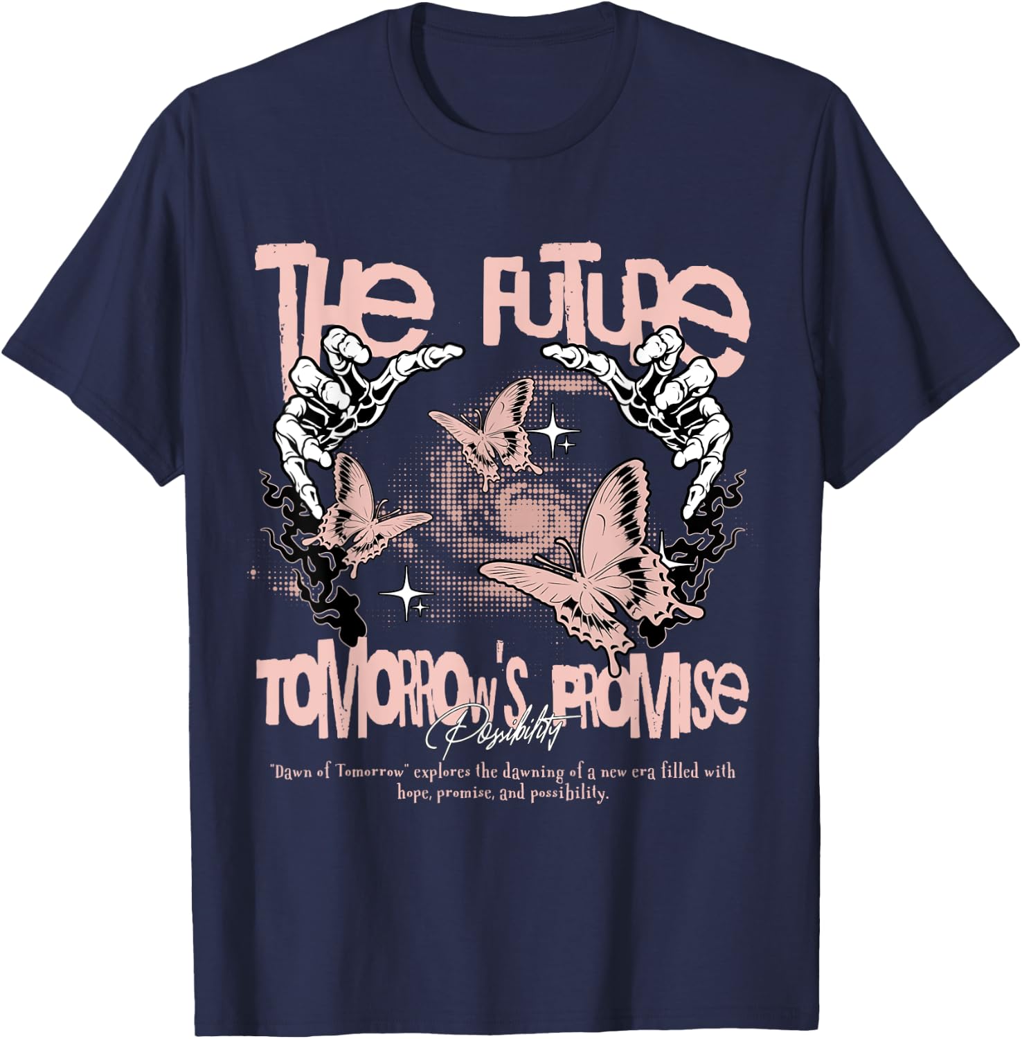 Tomorrow Promise Legend Pink 11s Matching Women T-Shirt - T-Shirt | Navy