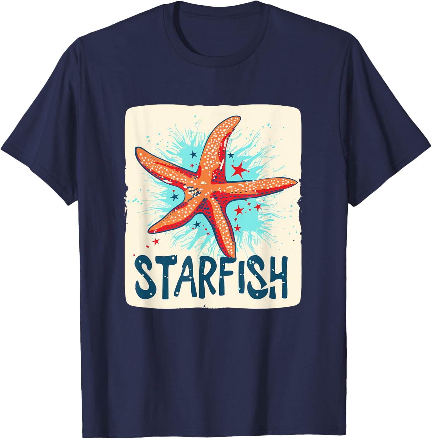 Funny Starfish Costume for Boys and Girls T-Shirt - T-Shirt | Navy