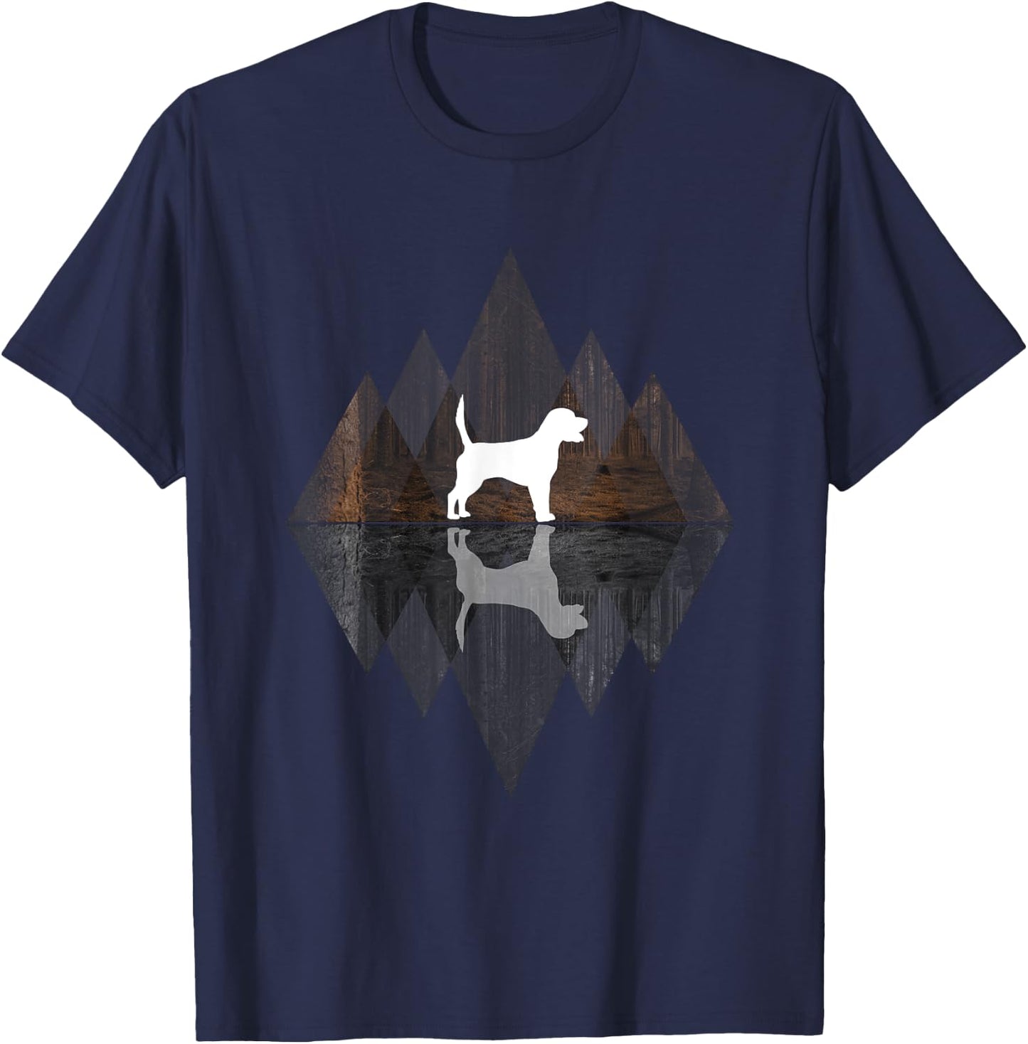 I Love Beagle T-Shirt - T-Shirt | Navy