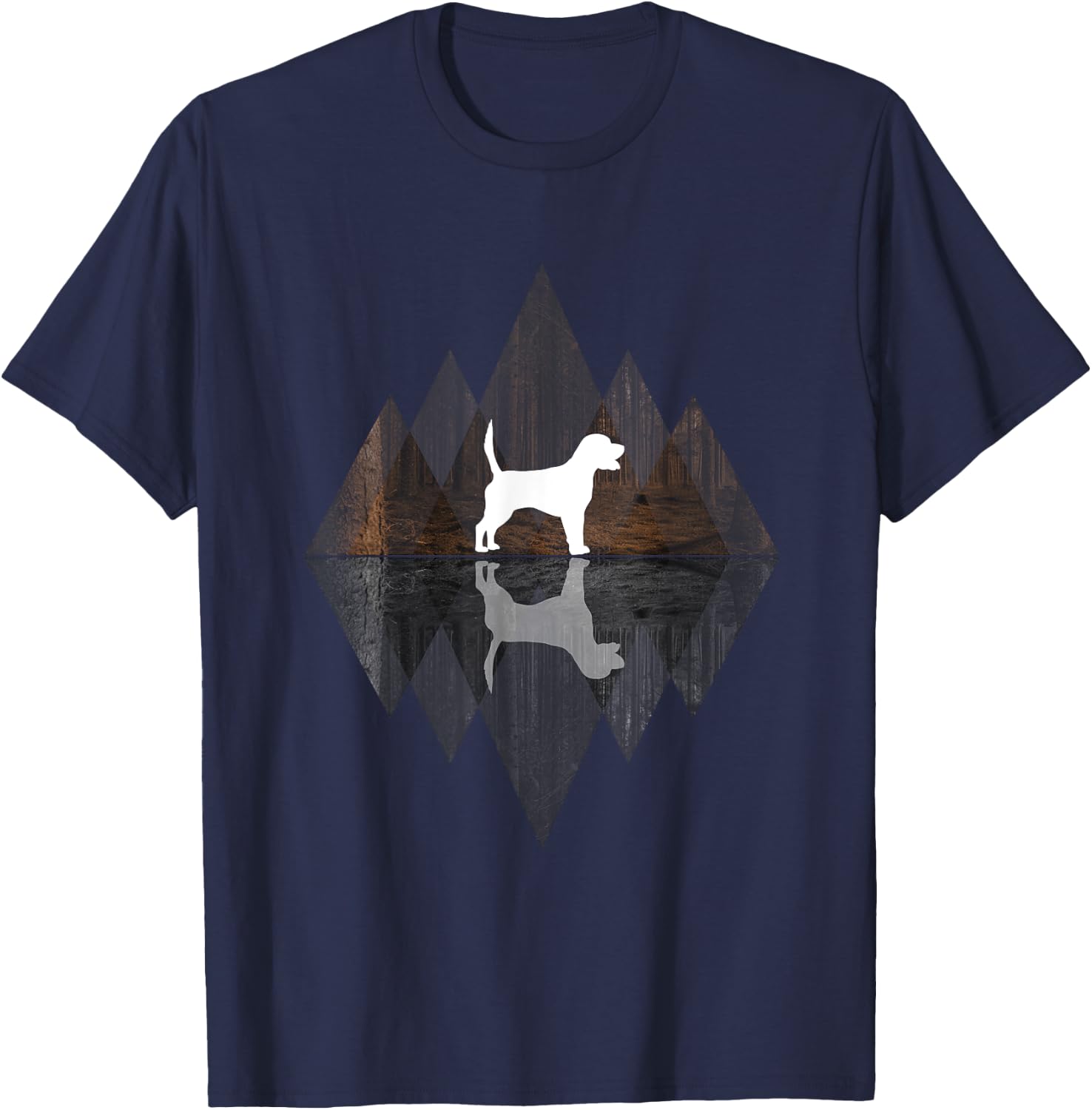 I Love Beagle T-Shirt - T-Shirt | Navy