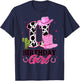 11th Birthday Girl Rodeo Western 11 Year Old Cowgirl T-Shirt - T-Shirt | Navy