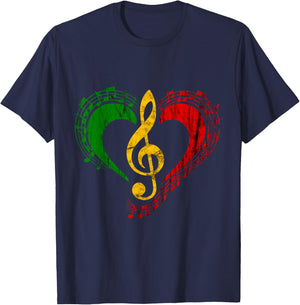 Rasta Reggae Music Jamaica Rastafari Roots Jamaican T-Shirt - T-Shirt | Navy
