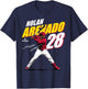 License Champs Nolan Arenado MLBPA St. Louis Baseball Fan , Grey, Small, -Adults, Short Sleeve T-Shirt - T-Shirt | Navy