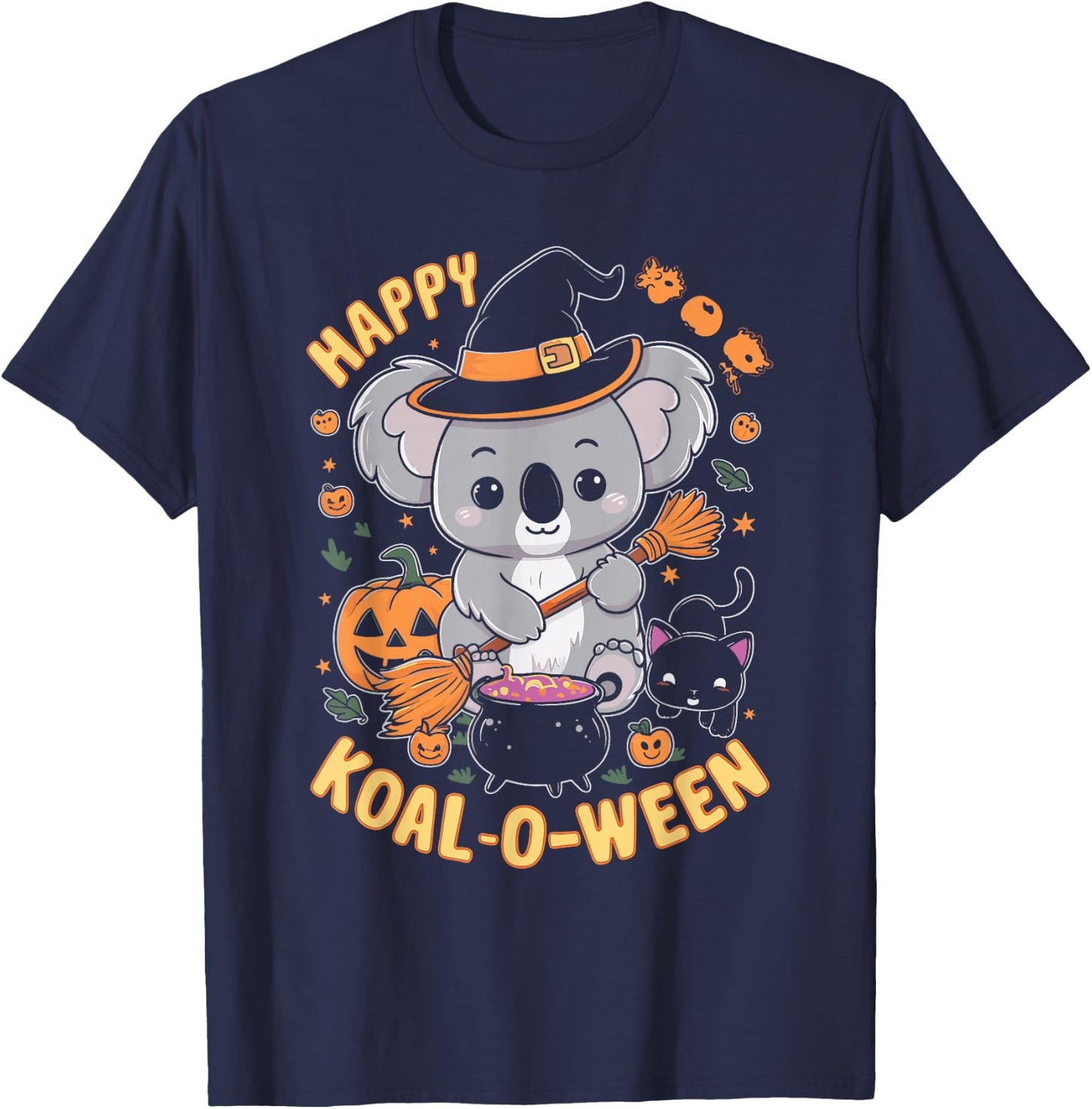 Happy Koal-O-Ween T-Shirt - T-Shirt | Navy