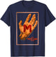M - Silent Film Classic Mystery Thriller German Poster T-Shirt - T-Shirt | Navy