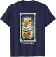 Cute Capybara Mummy Trick or Treat Halloween Funny Capybara T-Shirt - T-Shirt | Navy