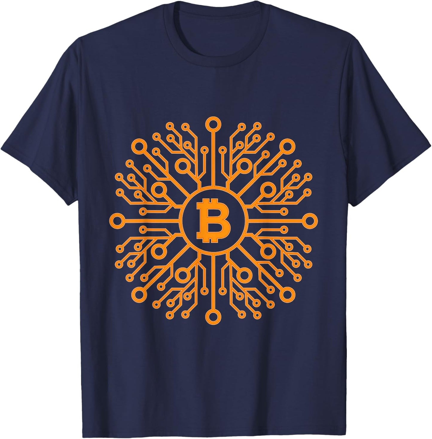 Bitcoin BTC T-Shirt - T-Shirt | Navy
