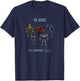Legendary Pacific Rim Jaeger Robots - Officially Licensed , Small, Black T-Shirt - T-Shirt | Navy