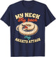 Hognose Snake Mom Reptile My Neck My Back My Anxiety Attack T-Shirt - T-Shirt | Navy