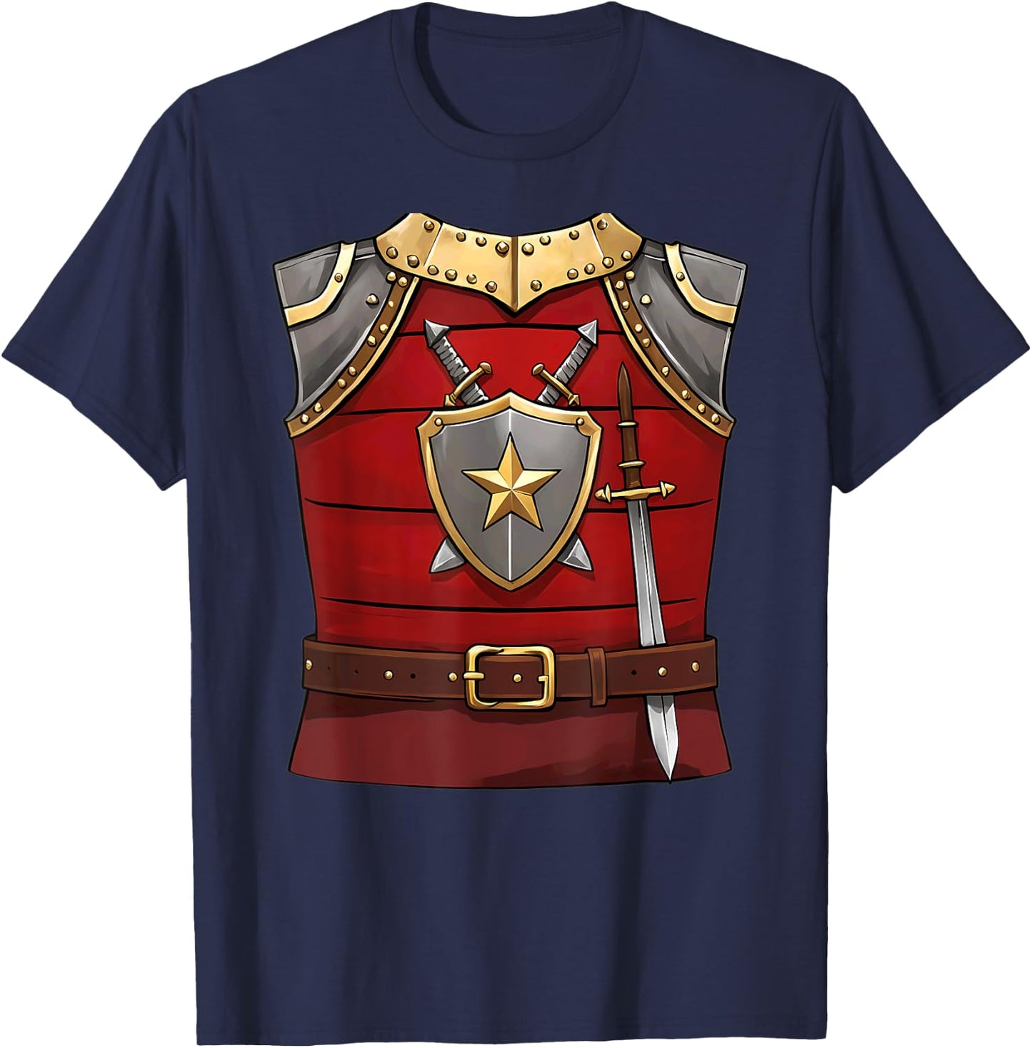 Knight Halloween Costume T-Shirt - T-Shirt | Navy