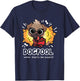Marvel Deadpool & Wolverine Smells Like Trouble Dogpool T-Shirt - T-Shirt | Navy