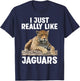 Cool Jaguar Design Women Kids Zoo Cheetah Jaguar T-Shirt - T-Shirt | Navy