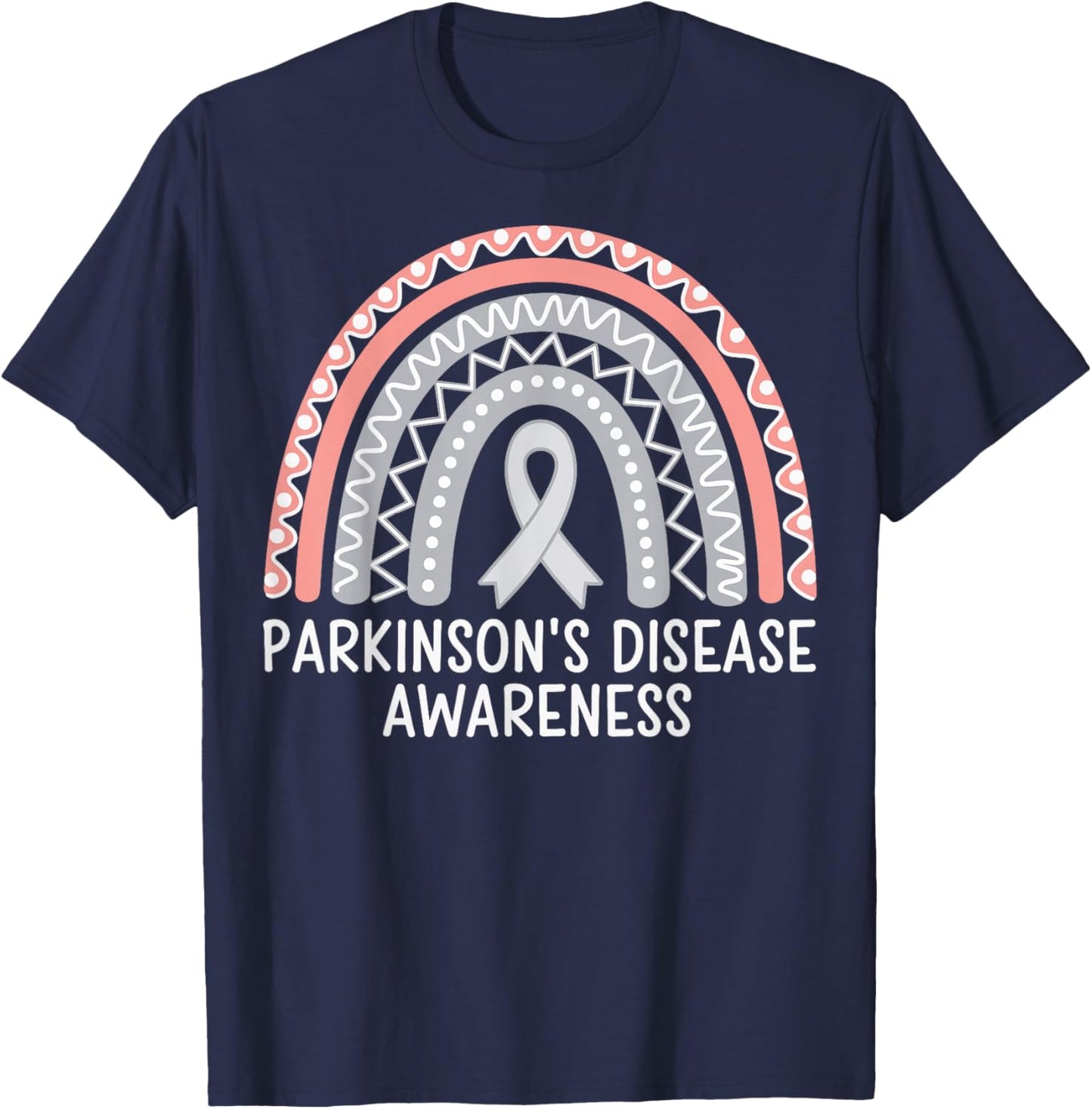 Parkinsons Disease Awareness T-Shirt - T-Shirt | Navy