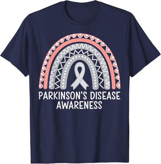 Parkinsons Disease Awareness T-Shirt - T-Shirt | Navy