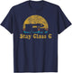 Retro Sunset RV Stay Class C Camping Camper Gift T-Shirt - T-Shirt | Navy