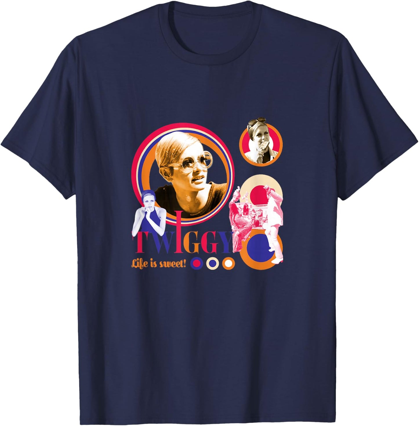 Twiggy_003 T-Shirt - T-Shirt | Navy