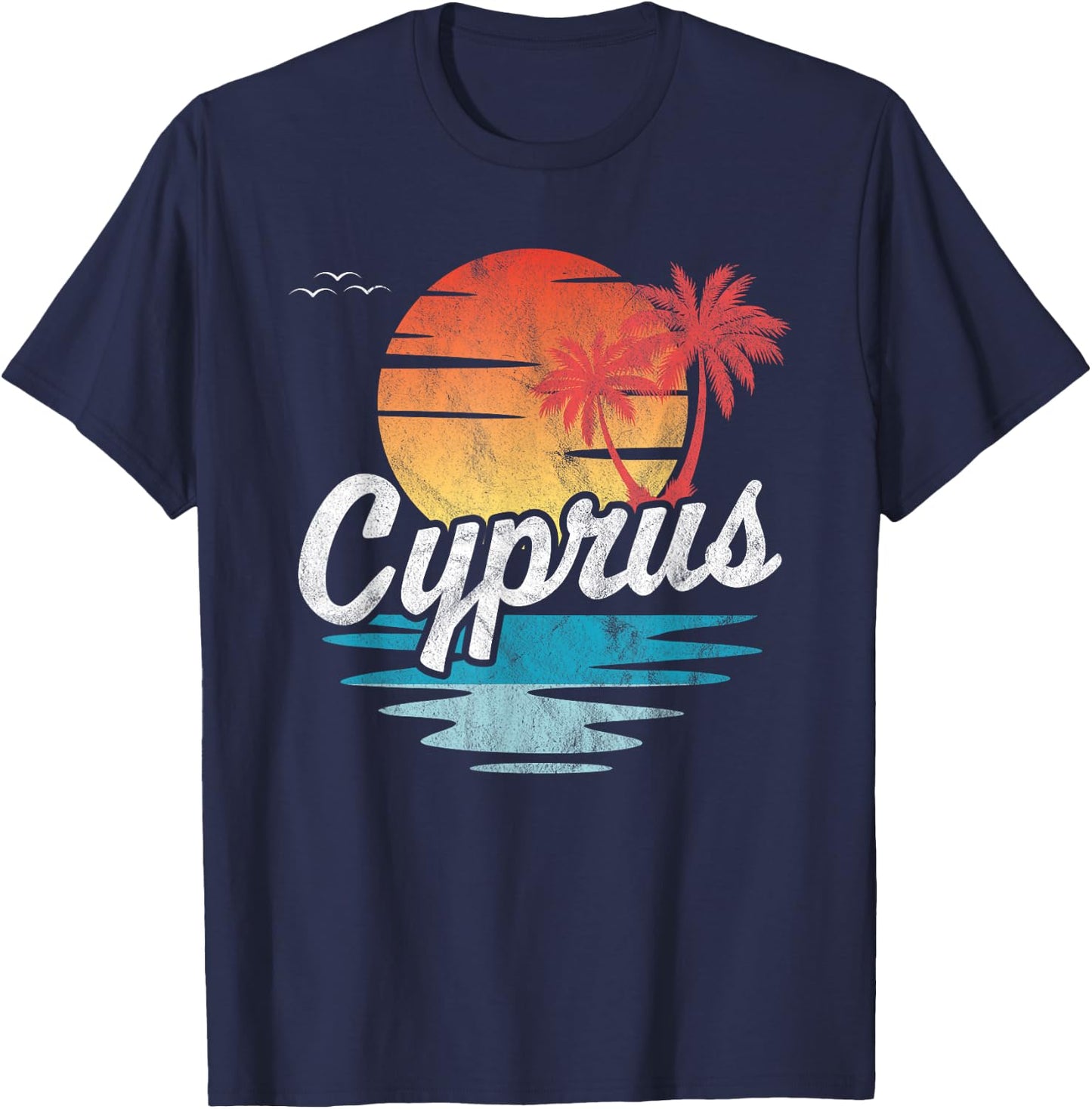 Cyprus T-Shirt - T-Shirt | Navy
