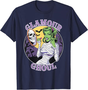 Glamour Ghoul | Ghoul Gang | Ghouls Just Wanna Have Fun T-Shirt - T-Shirt | Navy