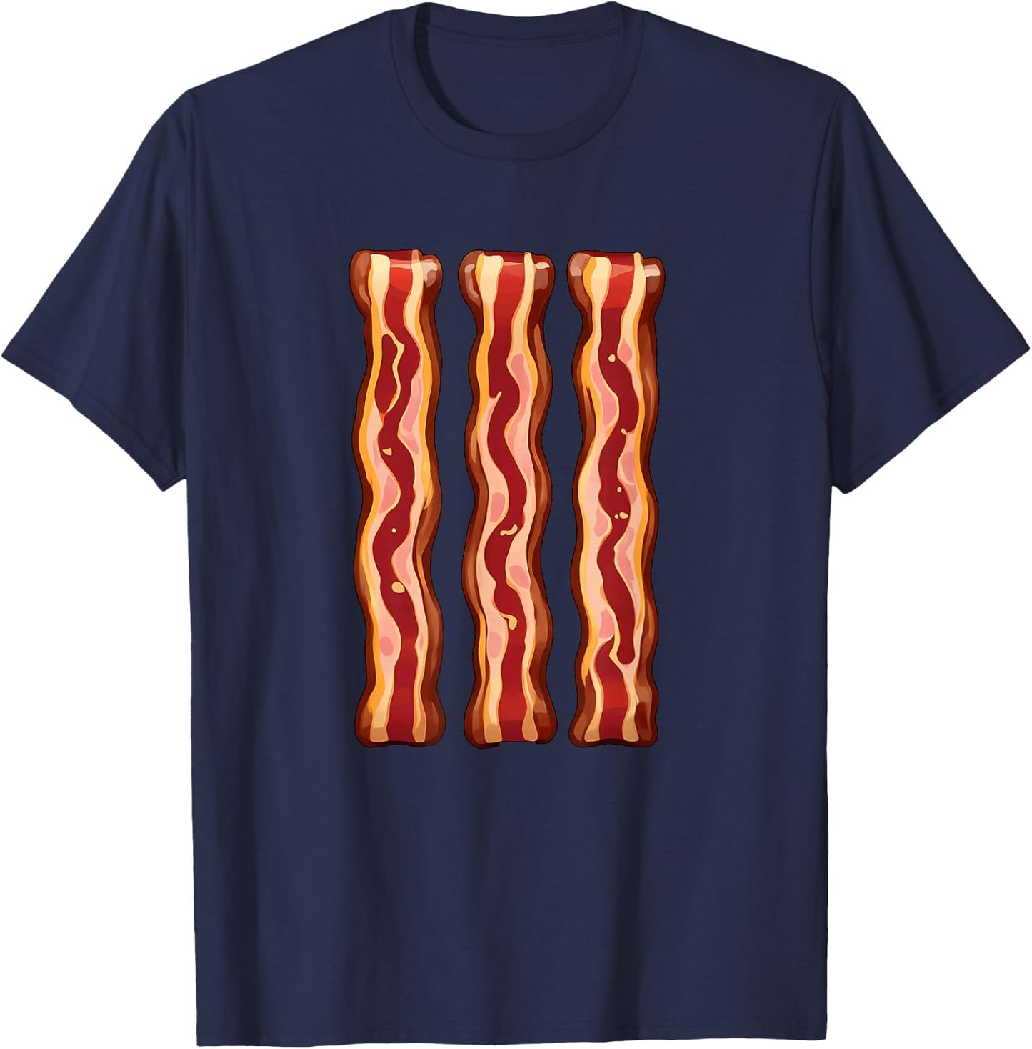 Bacon and Eggs Halloween Costume T-Shirt - T-Shirt | Navy